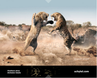 American lion (Panthera atrox)
