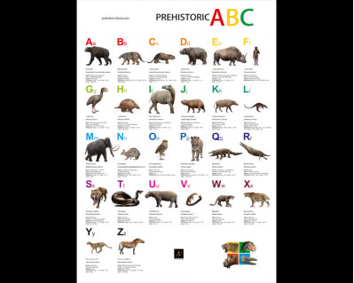Prehistoric ABC, poster