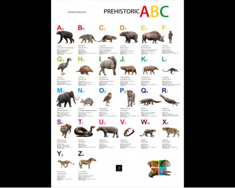 Prehistoric ABC, poster