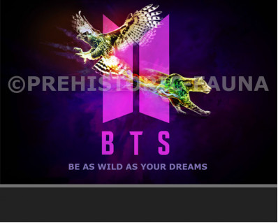 BTS Arts Project Be As Wild As Your Dreams (7 members and other)