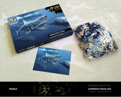 Puzzle Megalodon
