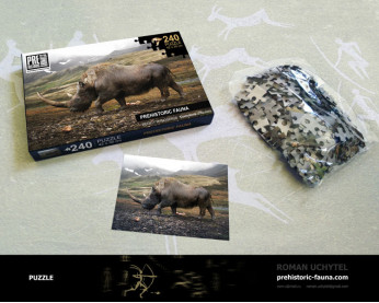 Puzzle Woolly rhinoceros Puzzle Woolly rhinoceros