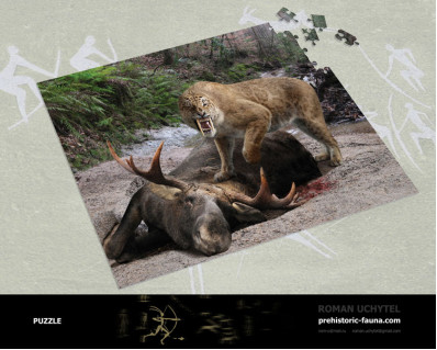 Puzzle Smilodon