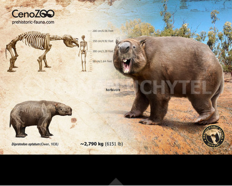 Diprotodon (reconstruction)